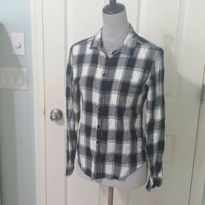 Small Joe Boxer black and white flannel shirt